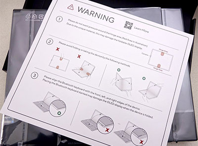 Warning